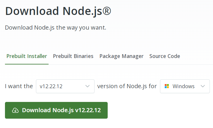 node.js历史版本大全 x86 版本npm下载